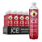 Sparkling Ice, Classic Lemonade Sparkling Water, Zero Sugar Flavored Water, with Vitamins and Antioxidants, Low Calorie Beverage, 17 oz Bottles (Pack of 12)